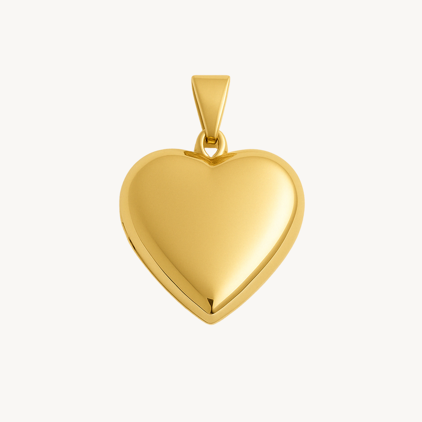 Simple Heart Locket Pendant