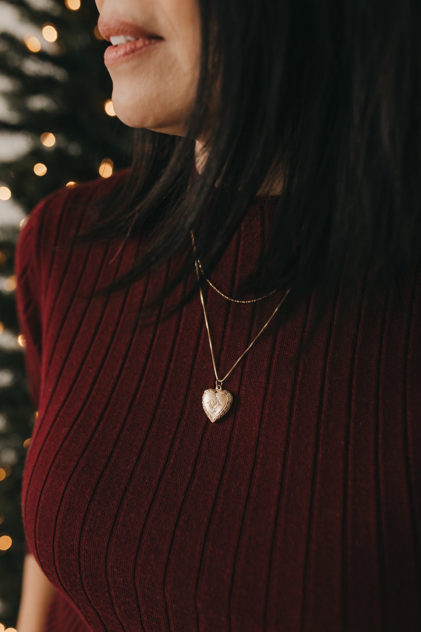 Engraved Vintage Locket - Inside