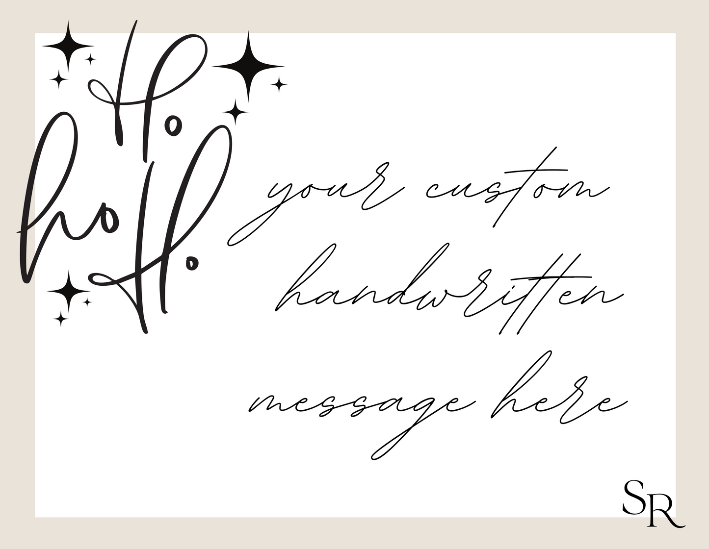 Greeting Card Options