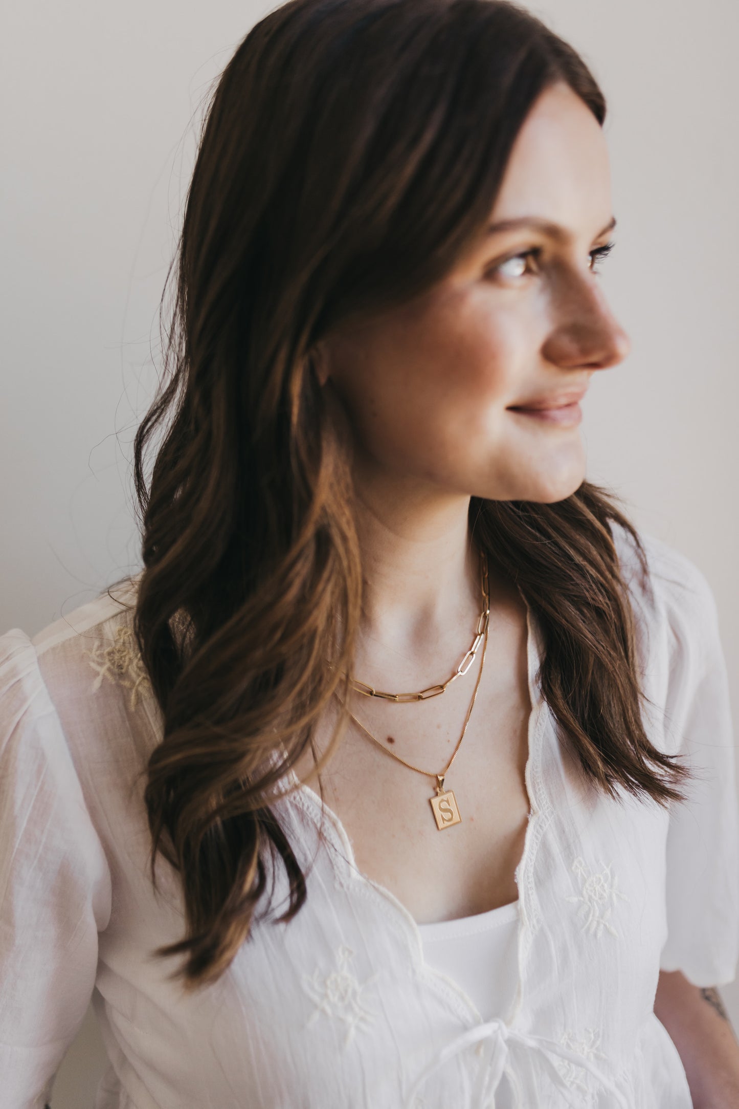 Original Initial Necklace