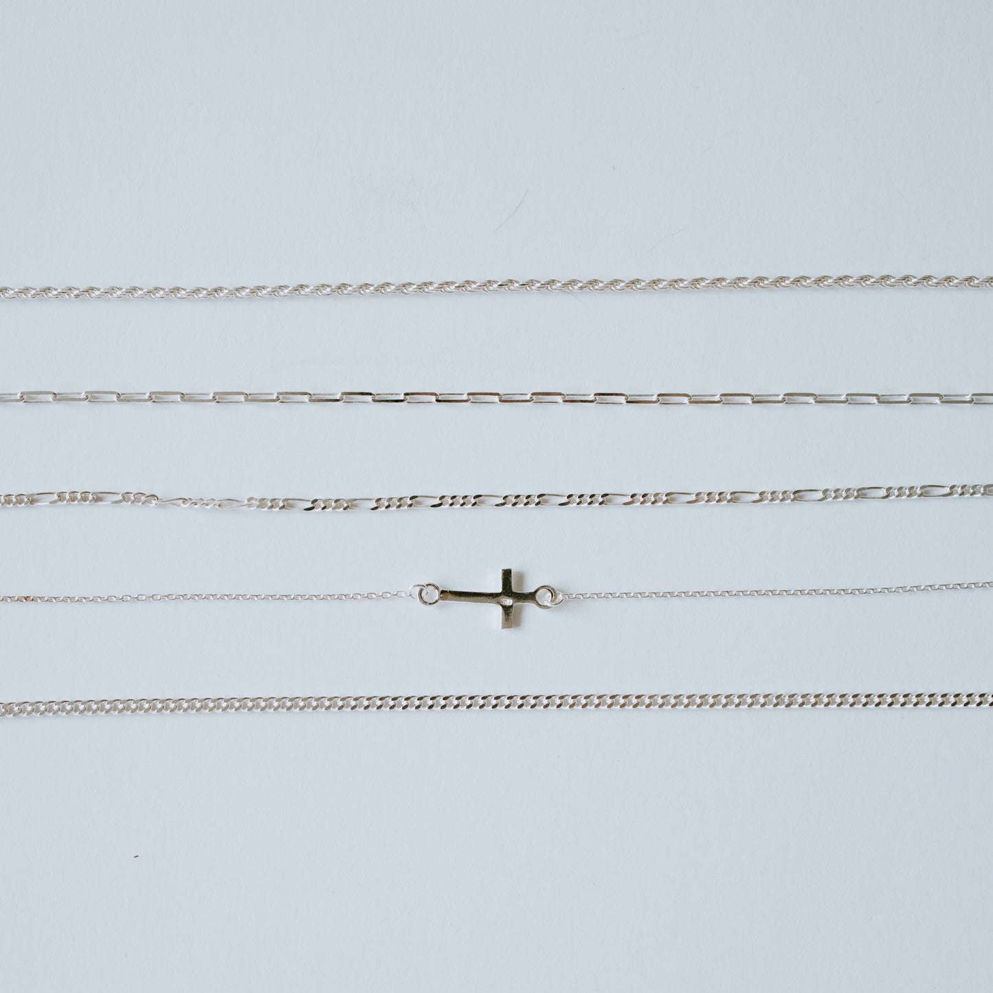 Petite Paperclip Bracelet - Sterling Silver