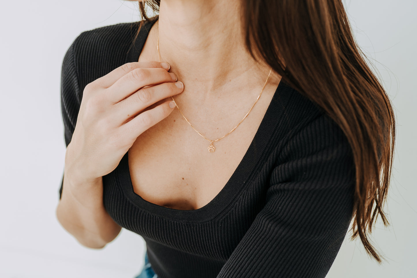 Paw Print Necklace