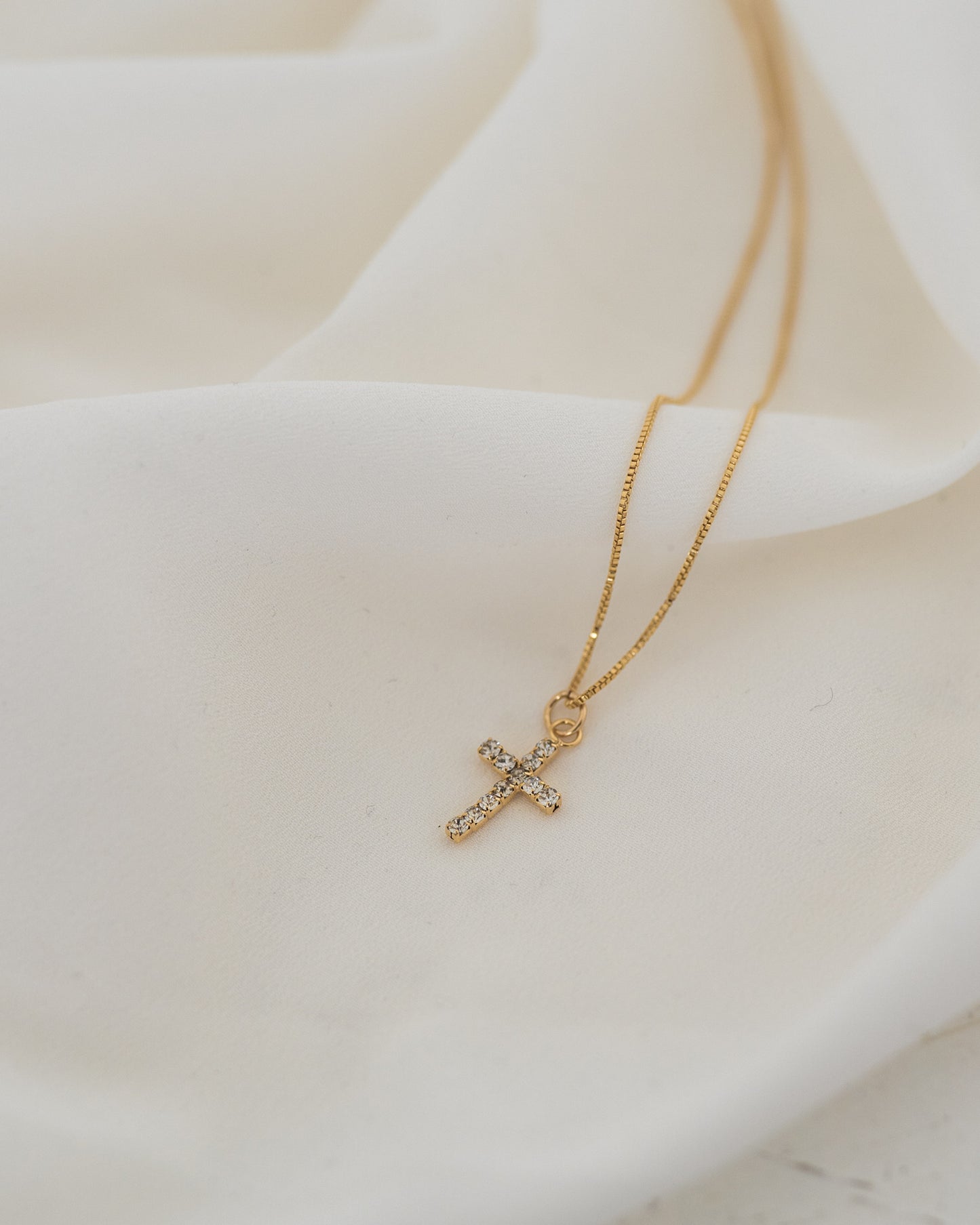 Diamond Cross Necklace