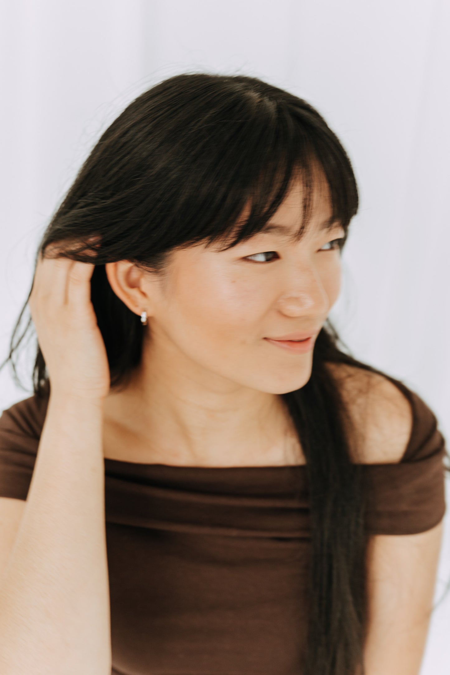 Willow Hoops / Sterling Silver