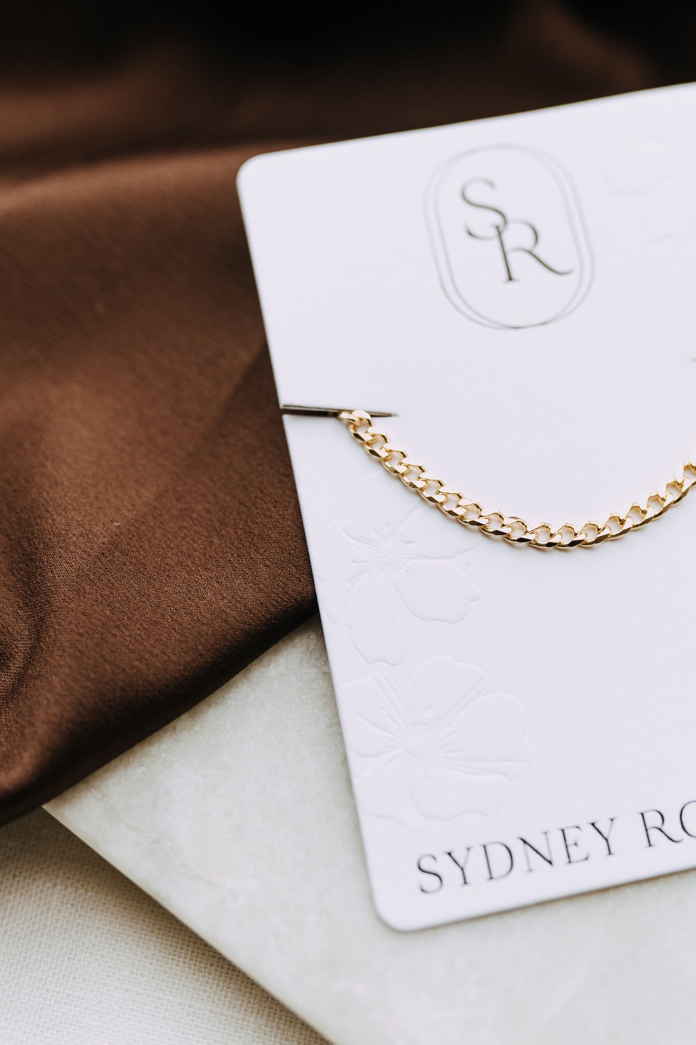 4mm Gold Filled Curb Chain Necklace | Classic Curb Chain
