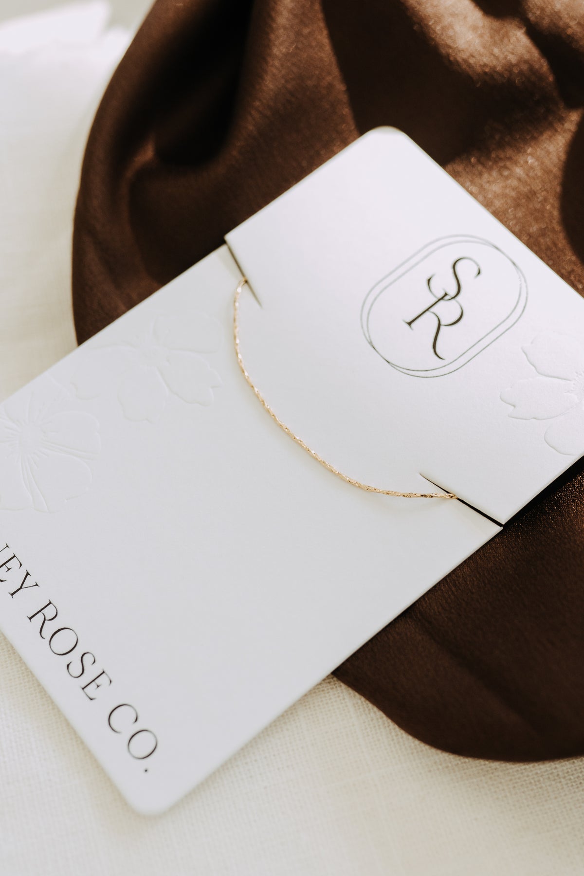 'Barely There' Twist Chain Necklace | 18k Gold Filled Layering Necklace