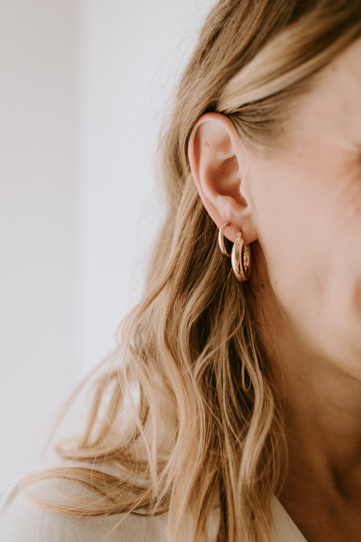 Frida Hoops | 18K Gold Filled Statement Hoop Earrings