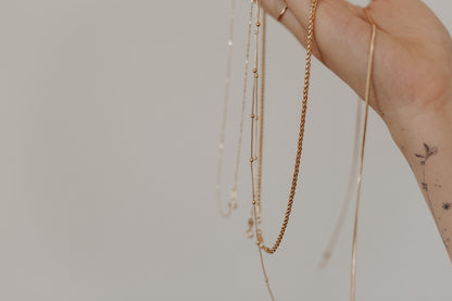 Dainty Satellite Necklace