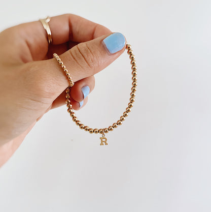 Letter Beaded Bracelet