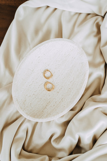 Everyday Huggie Hoop Earrings – 18K Gold Filled