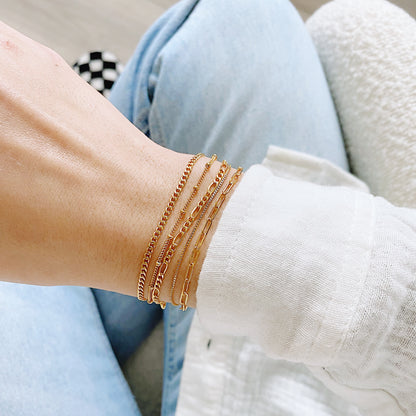 Petite Paperclip Bracelet