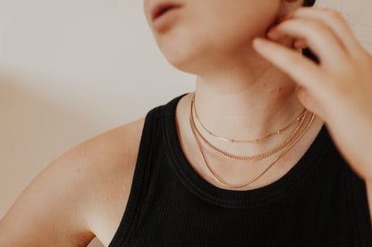 Dainty Satellite Necklace