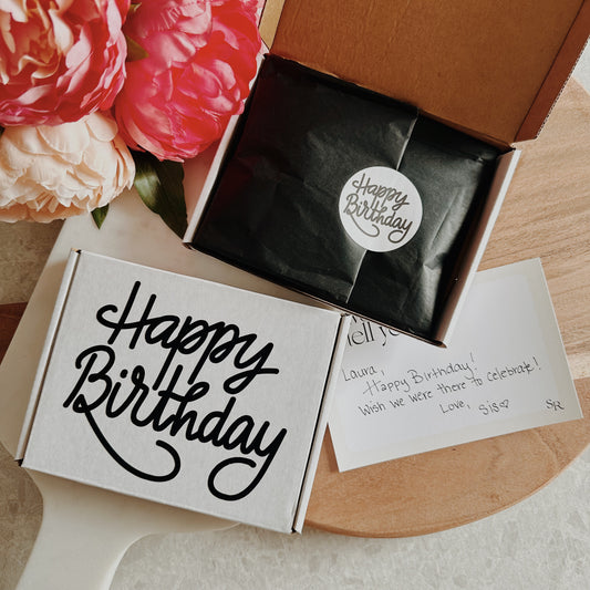 Gift Wrapping - Birthday Box