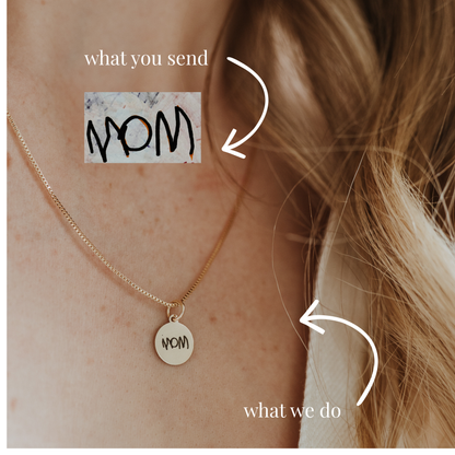 Handwritten Engraved Circle