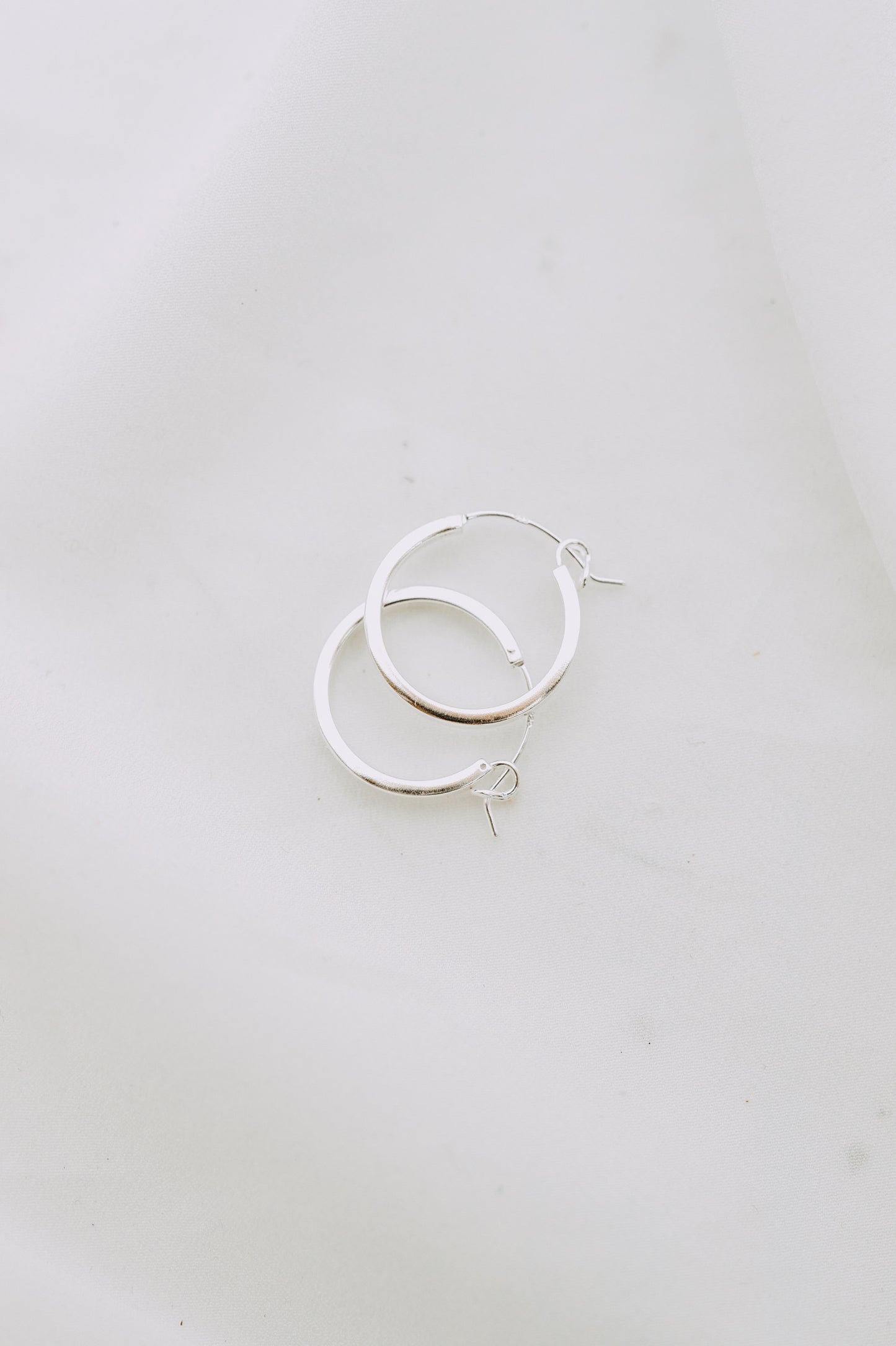 Classic Hoops - Sterling Silver