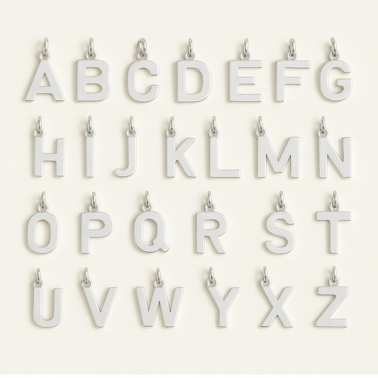 Mini Letters - Sterling Silver