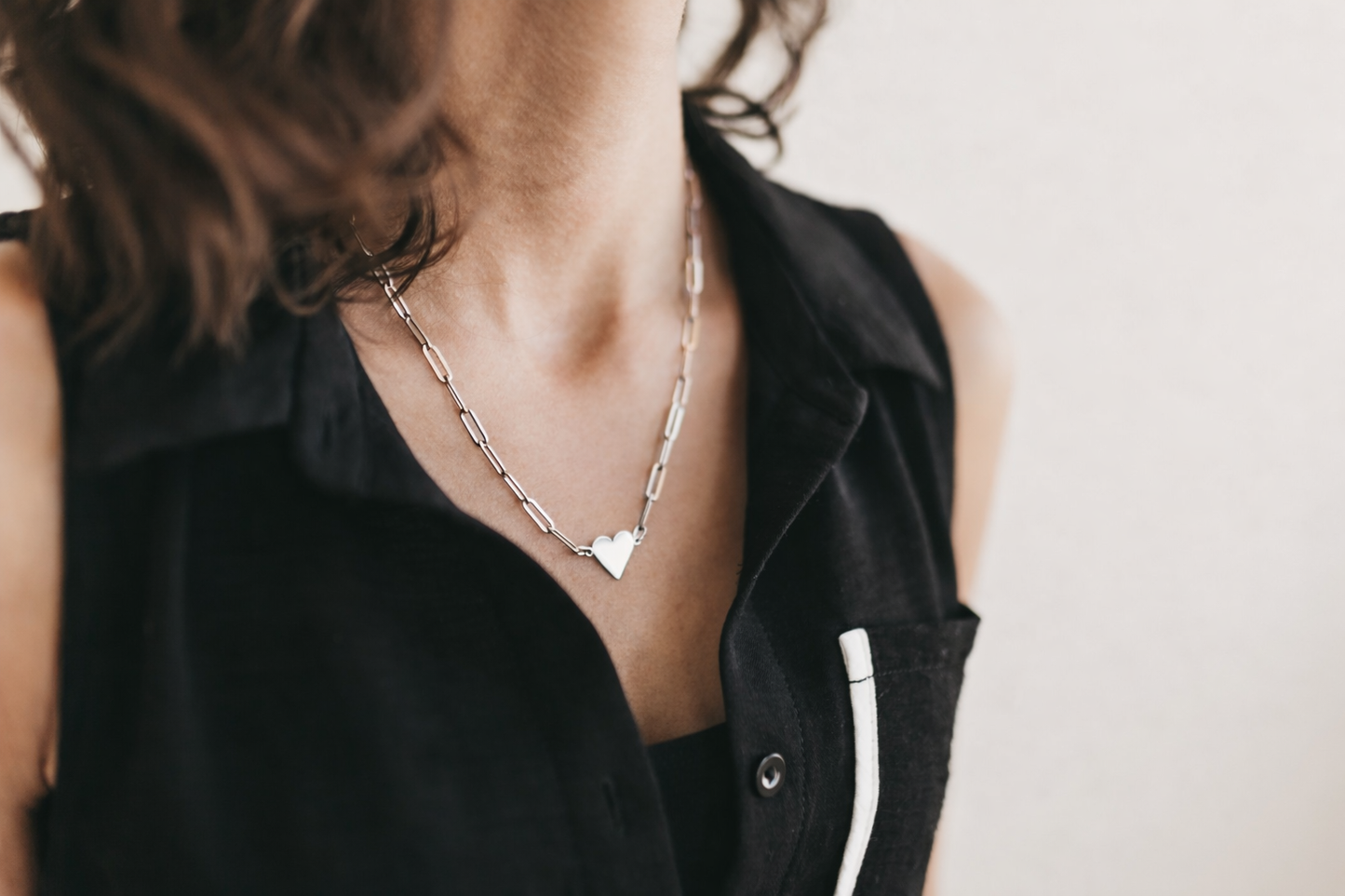 Love Locked Necklace - Silver