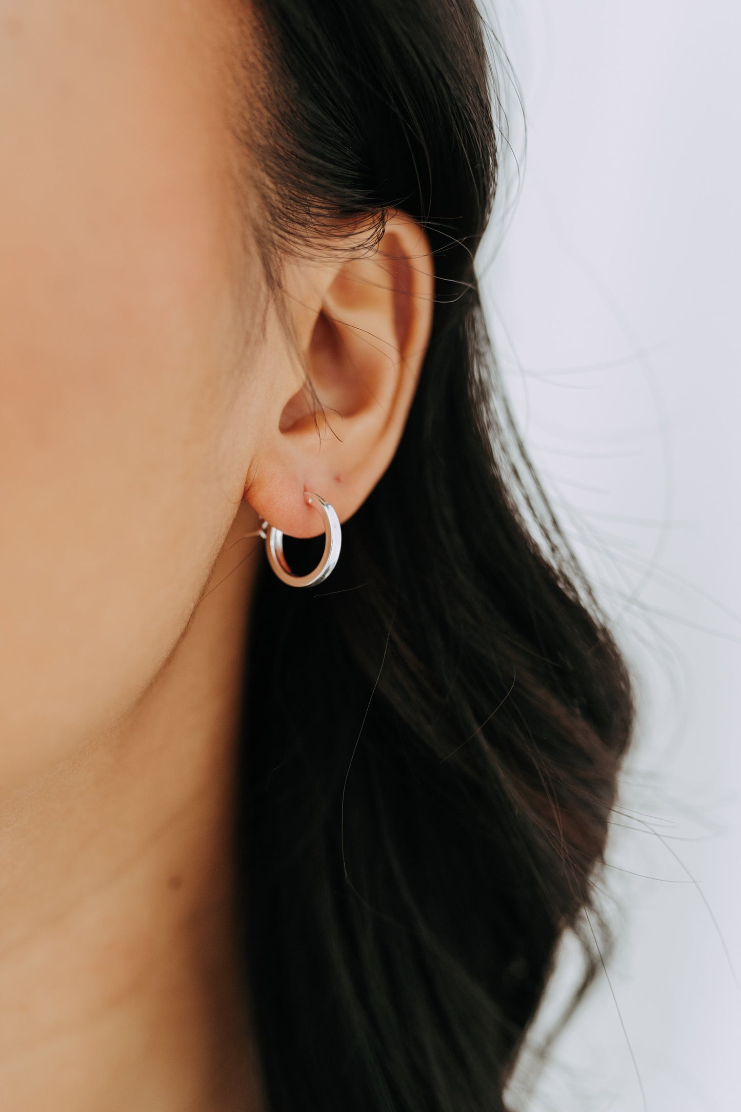 Classic Hoops - Sterling Silver