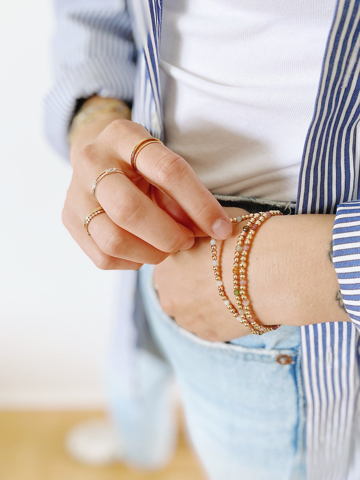 3mm Tourmaline Bracelet