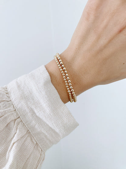 Gold Filled Bead Bracelet