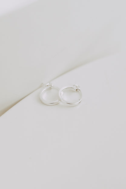 Classic Hoops - Sterling Silver