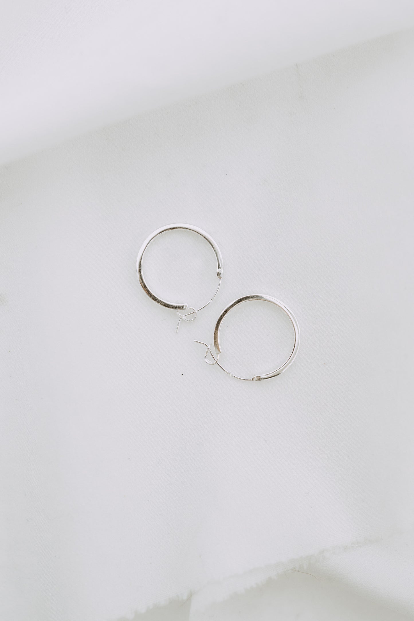 Classic Hoops - Sterling Silver