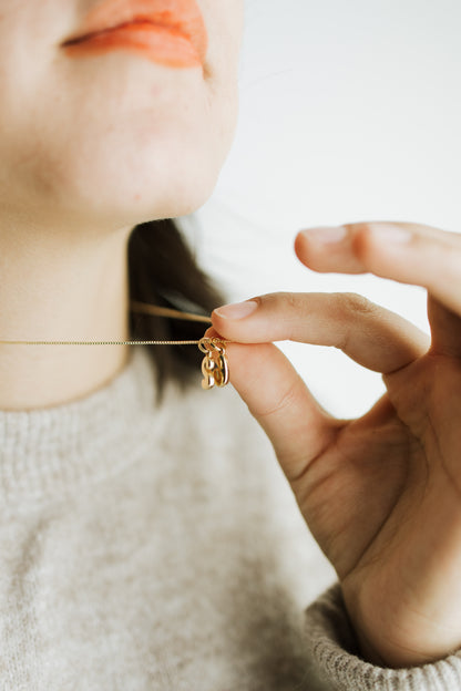 Bubble Letter Necklace