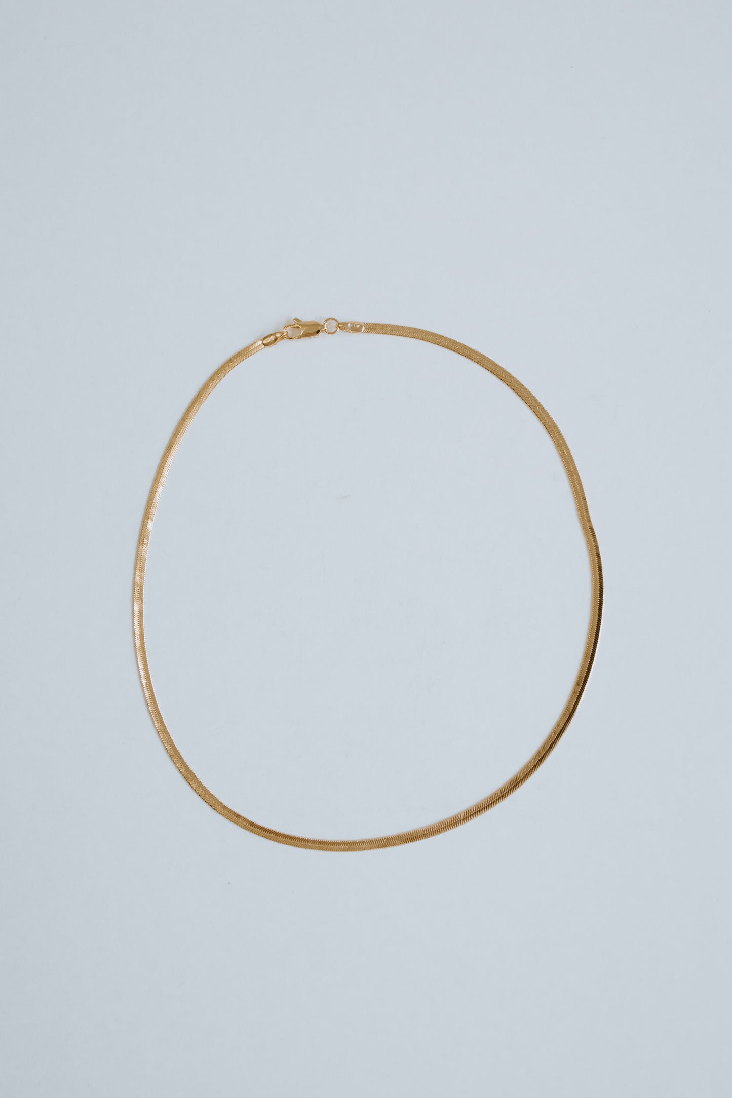 3mm Herringbone Necklace