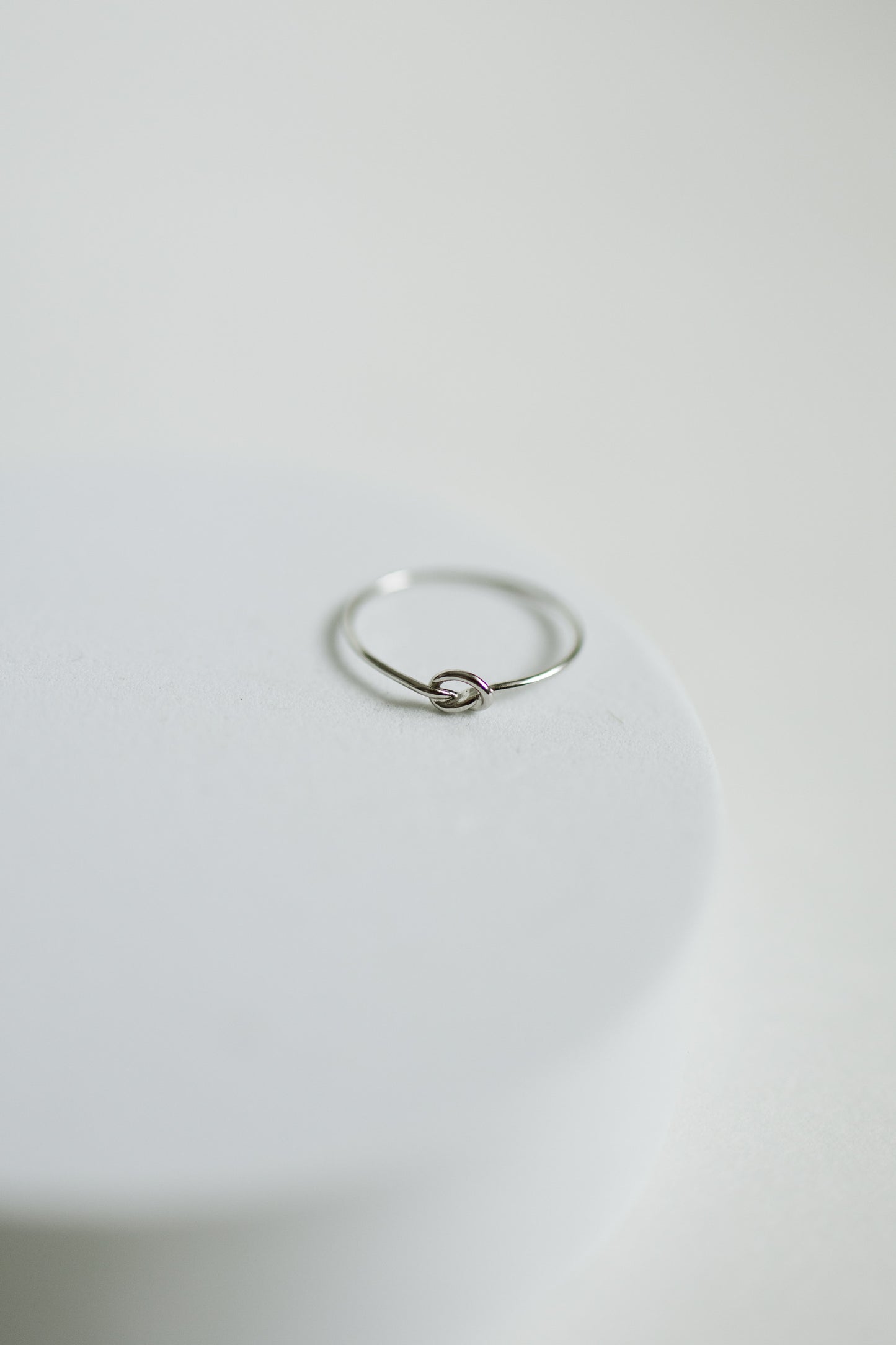 Sterling Silver Knot Ring