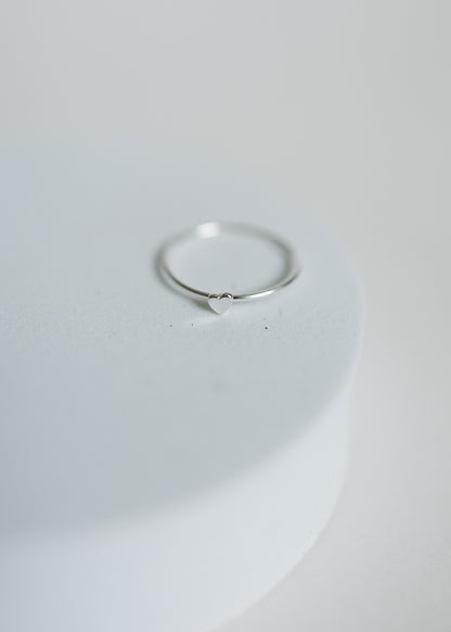 Sterling Silver Heart Ring