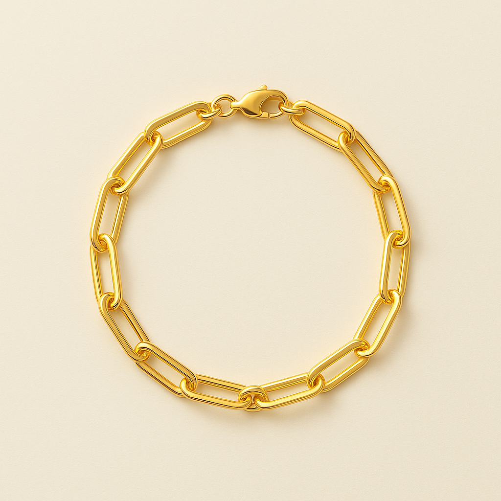 Chunky Paperclip Bracelet