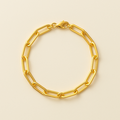 Chunky Paperclip Bracelet