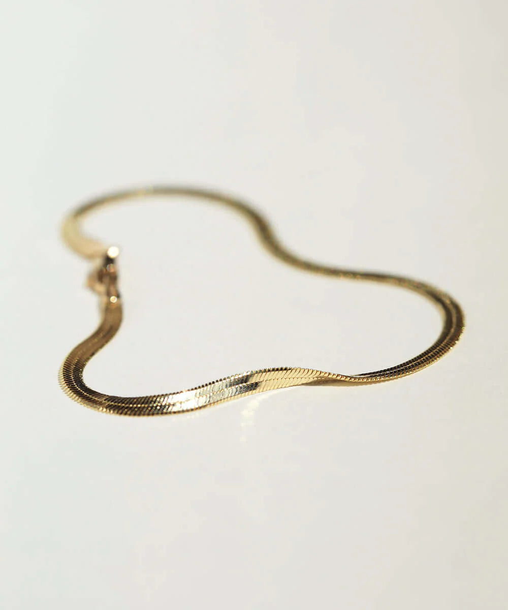 4mm Herringbone Bracelet