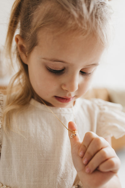 Kids Mini Letter Necklaces