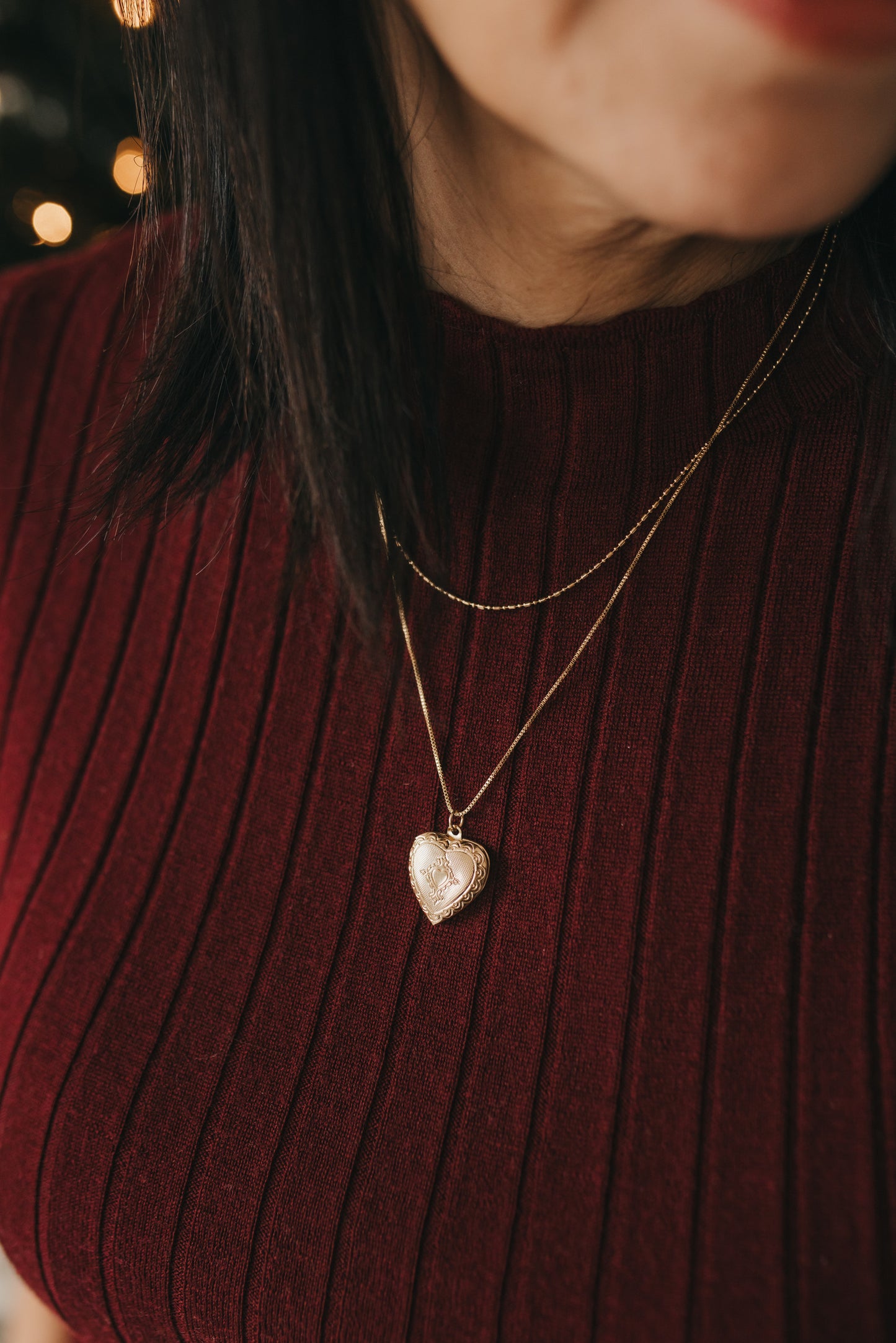 Engraved Vintage Locket - Inside