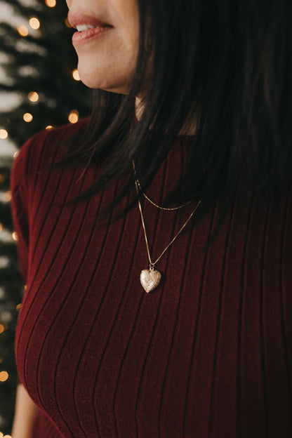Engraved Vintage Locket - Inside