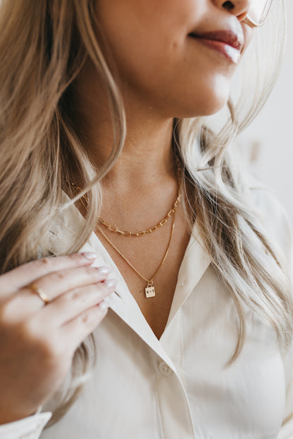 Engraved Lovers Lock