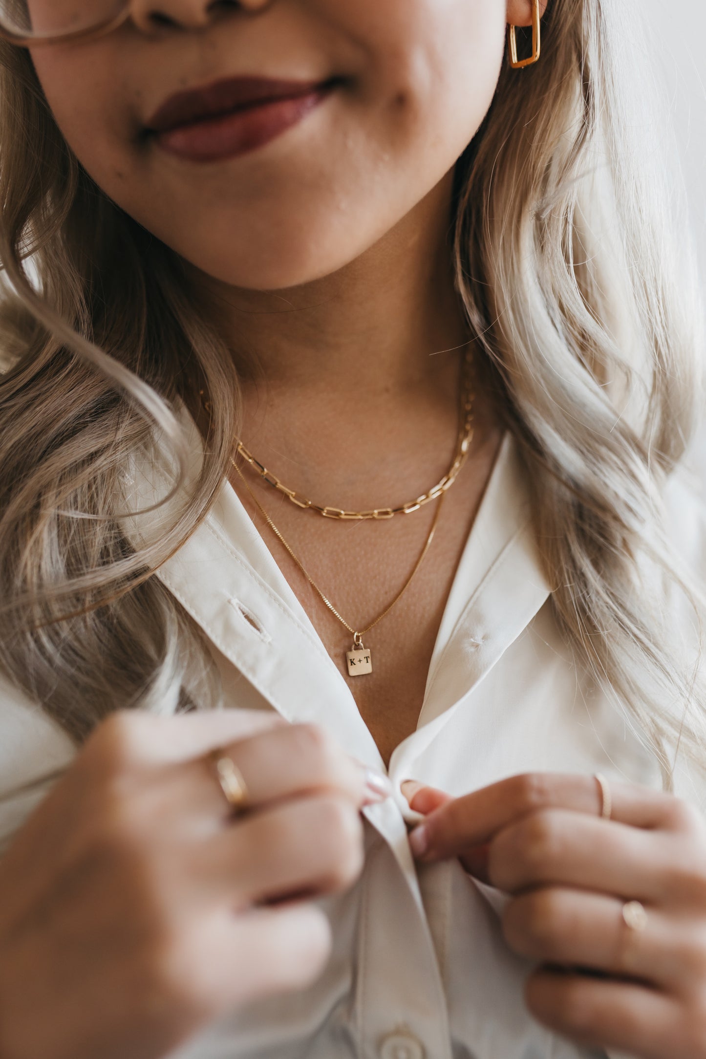 Engraved Lovers Lock