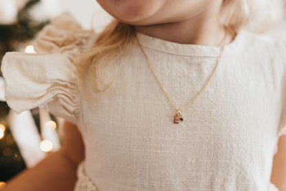 Kids Mini Letter Necklaces