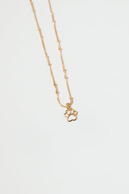 Paw Print Necklace