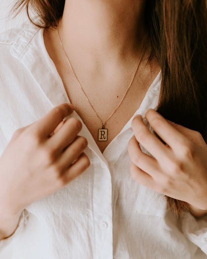 Original Initial Necklace