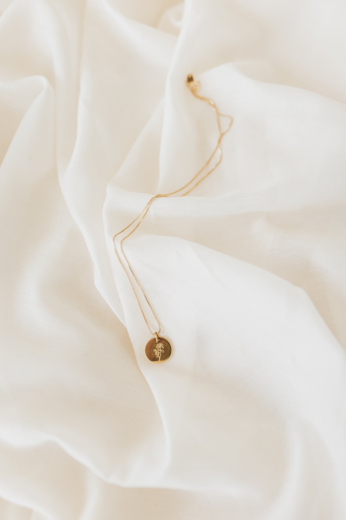 Birth Flower Necklace