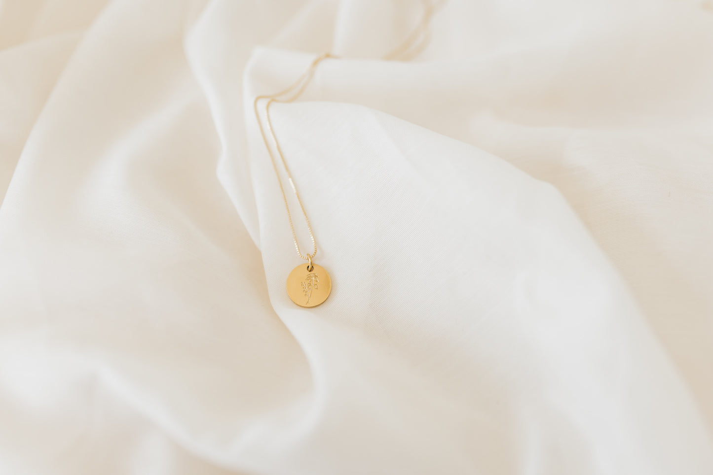 Birth Flower Necklace