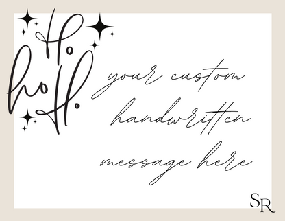 Greeting Card Options