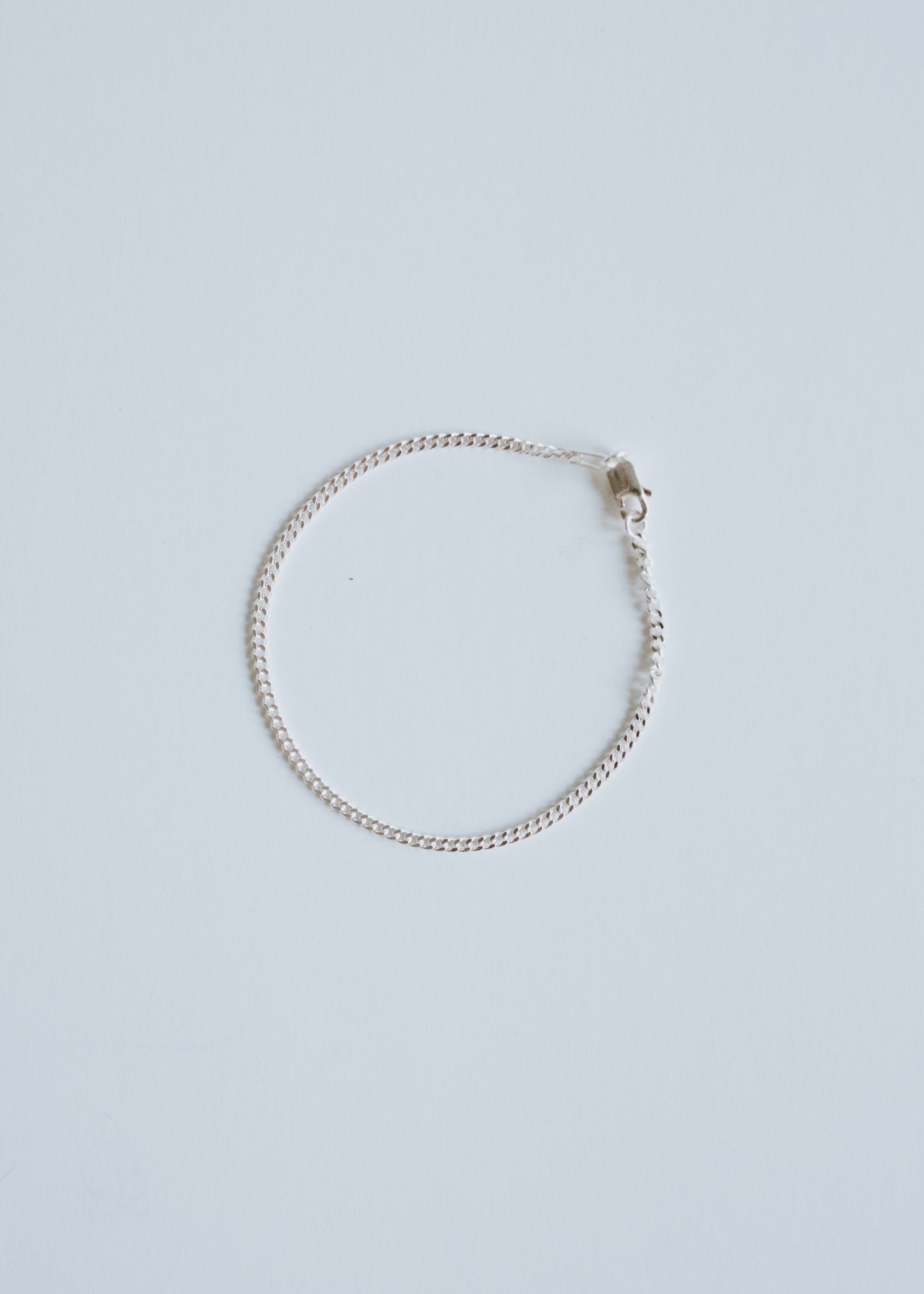 Curb Bracelet - Sterling Silver