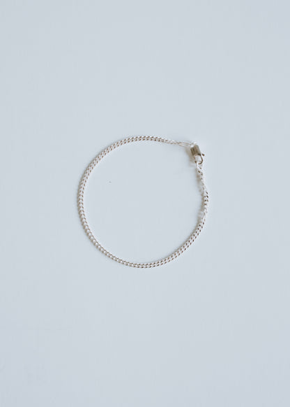 Curb Bracelet - Sterling Silver