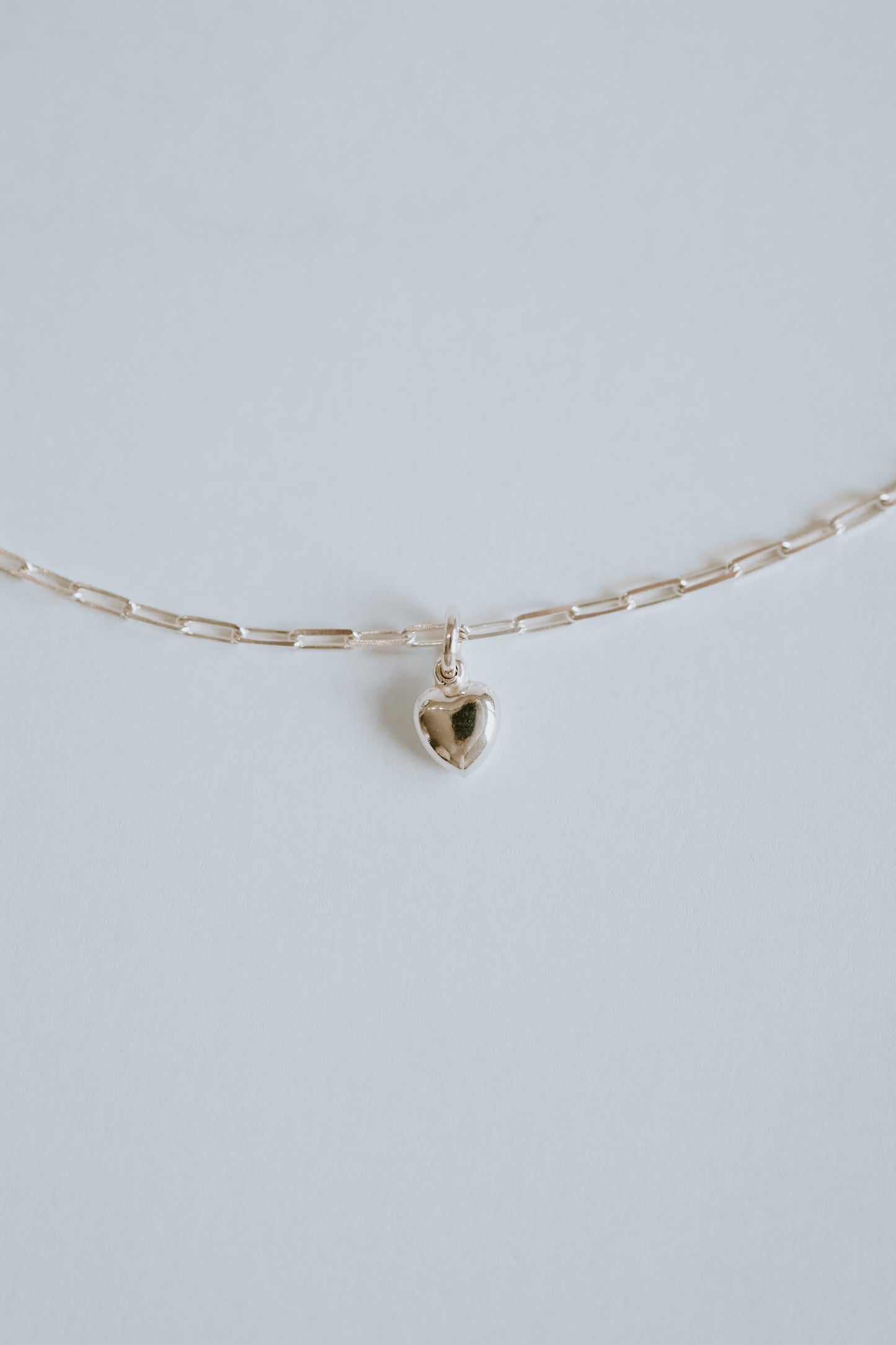 Heart Necklace - Sterling Silver