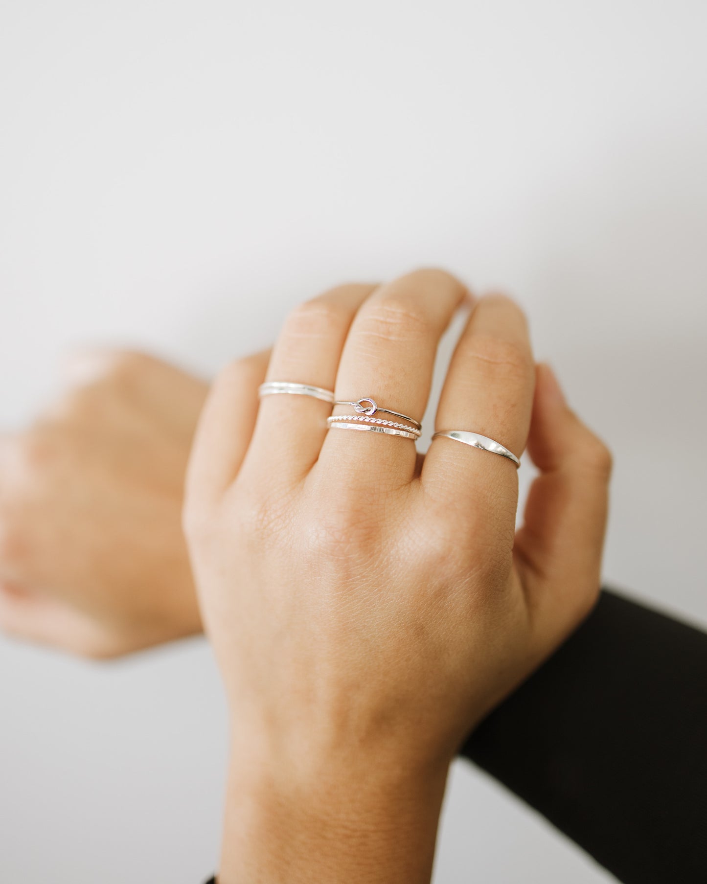 Sterling Silver Knot Ring