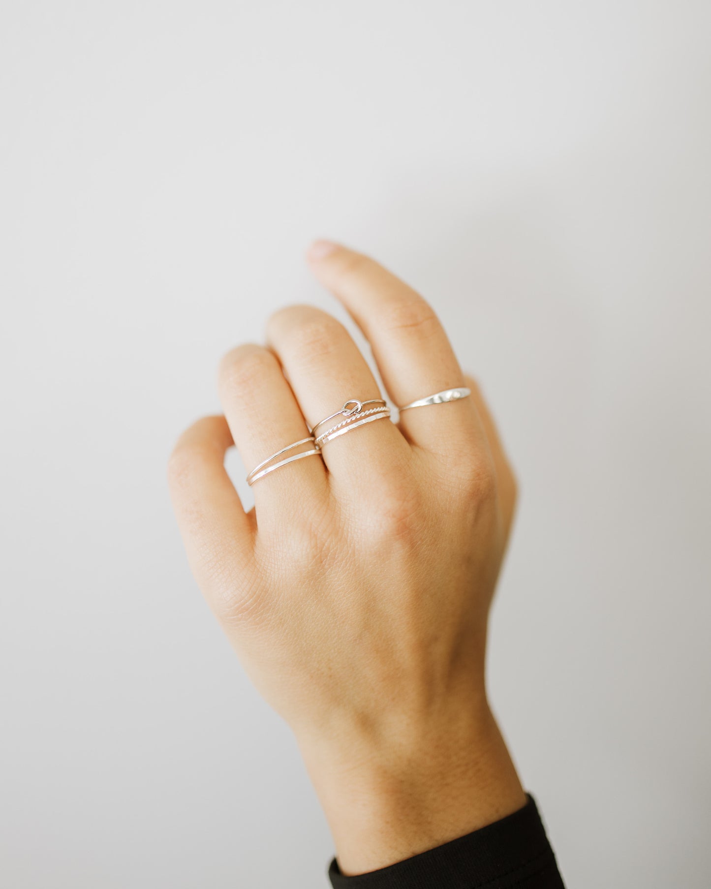 Sterling Silver Knot Ring