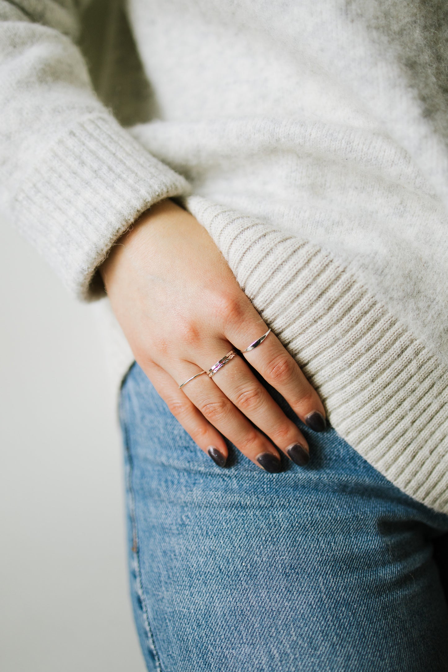 Sterling Silver Thin Band Ring